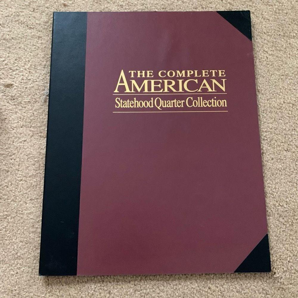 The Complete American Statehood Quarter Collection Empty-No Coins